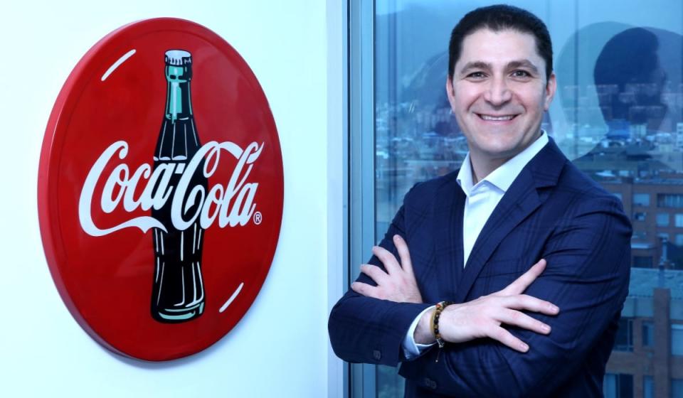 Louis Balat, es el nuevo presidente de la zona centro de Coca-Cola. Foto: Cortesía