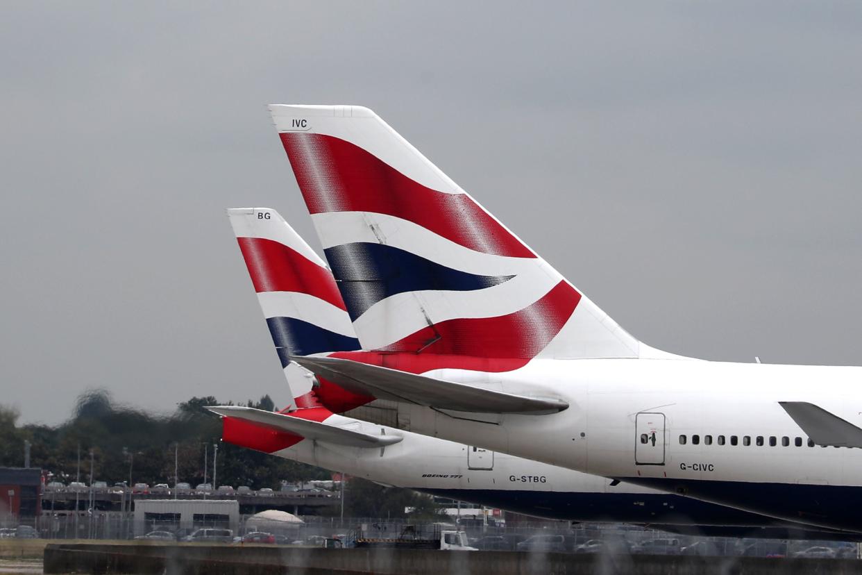 British Airways has cancelled 38 domestic flights (PA Archive)