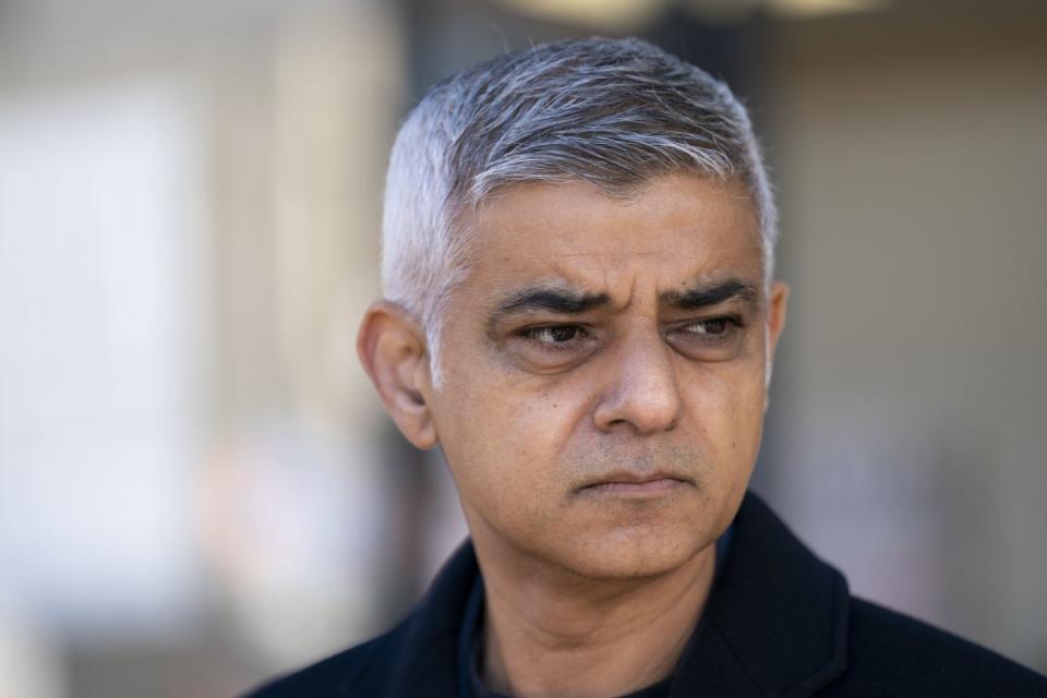 Mayor of London, Sadiq Khan  (PA Wire)