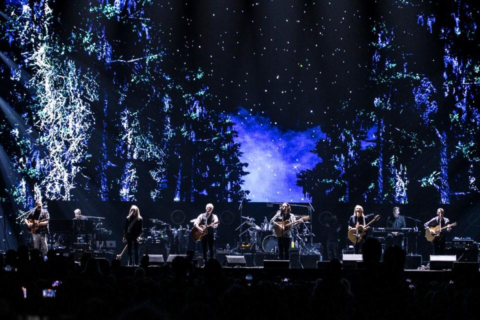 The Eagles farewell tour visited PPG Paints Arena on Sunday.