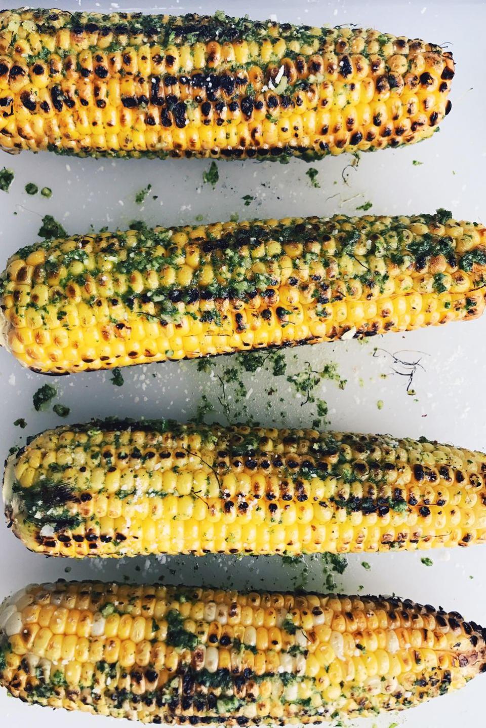 Chile-Lime Grilled Corn