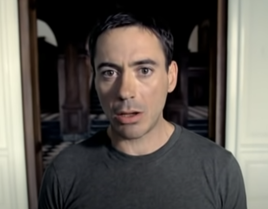 Robert in the music video