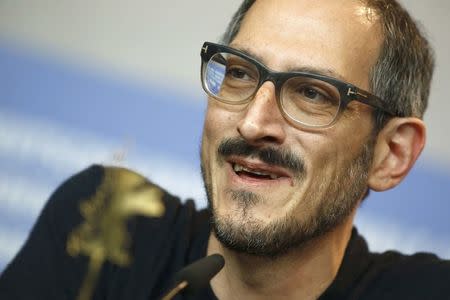 Mark Peranson attends a news conference to promote the movie 'On the Beach at Night Alone' at the 67th Berlinale International Film Festival in Berlin, February 16, 2017. REUTERS/Hannibal Hanschke