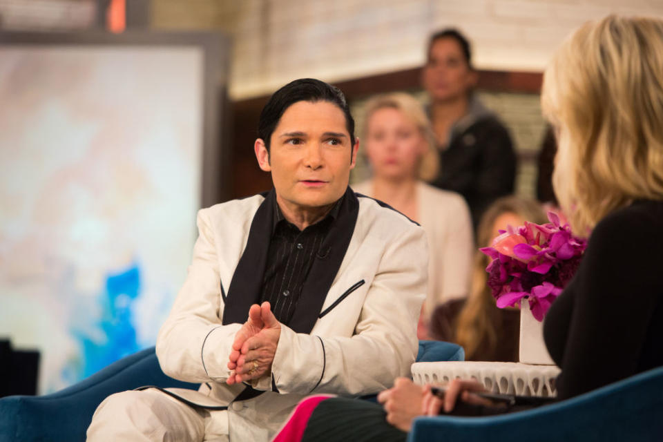 Corey Feldman talks to Megyn Kelly. (Photo: Nathan Congleton/NBC/NBCU Photo Bank)