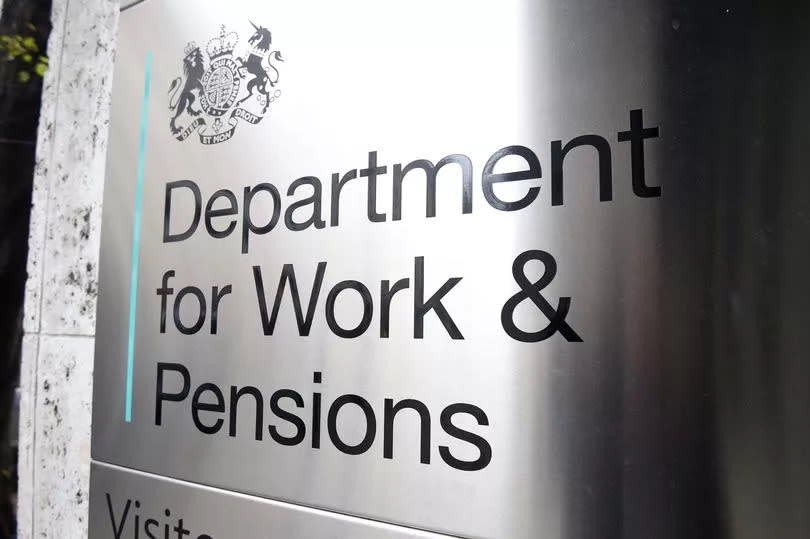 The Department for Work and Pensions -Credit:PA