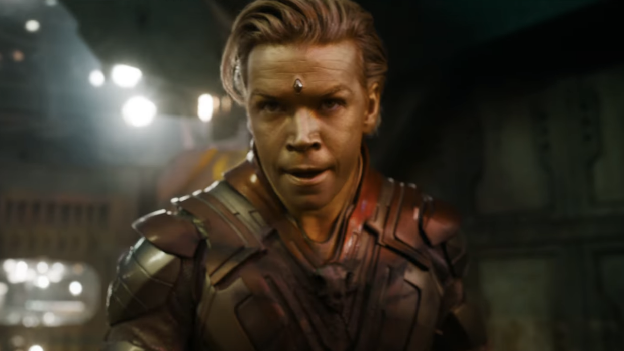  Will Poulter as Adam Warlock in Guardians 3. 