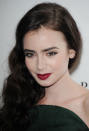 LONDON, UNITED KINGDOM - MAY 29: Lily Collins attends Glamour Women of the Year Awards 2012 at Berkeley Square Gardens on May 29, 2012 in London, England. (Photo by Stuart Wilson/Getty Images)