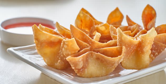 Chef Kevin Chanthasiriphan says crab Rangoon is 