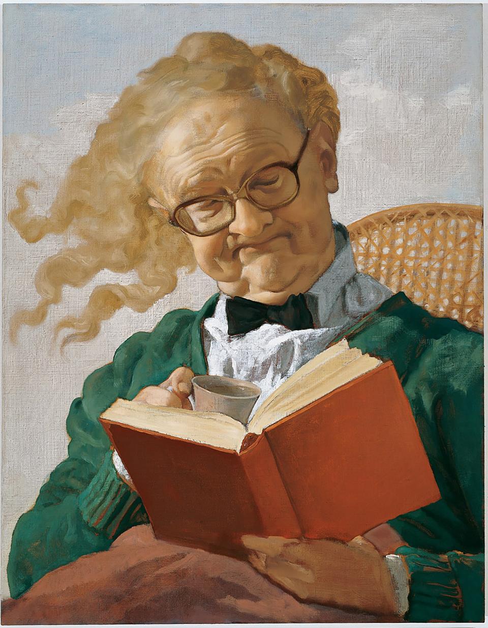 John Currin, 2070, 2005. Oil on canvas, 36 x 28 in.