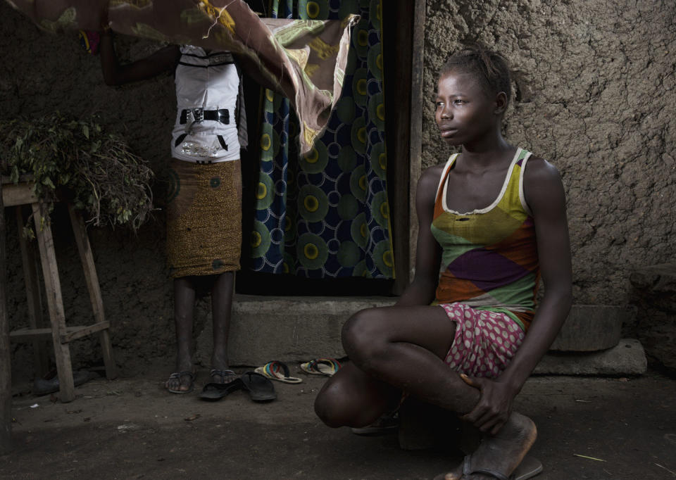 Sister survivors in Rosanda, Sierra Leone.