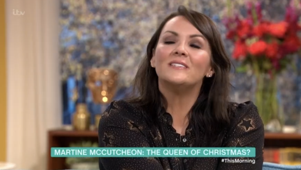 Martine McCutcheon on This Morning