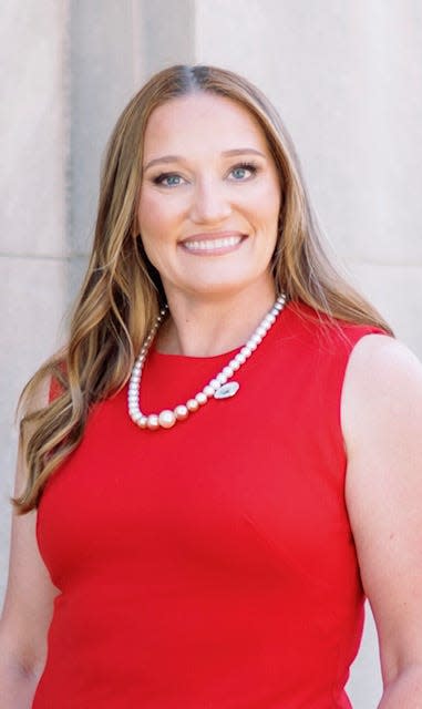 Councilwoman Jessica Domangue, candidate for State Rep. 53. Domangue has served on the Parish Council for 4 years, and is also a Therapist with Start Corporation