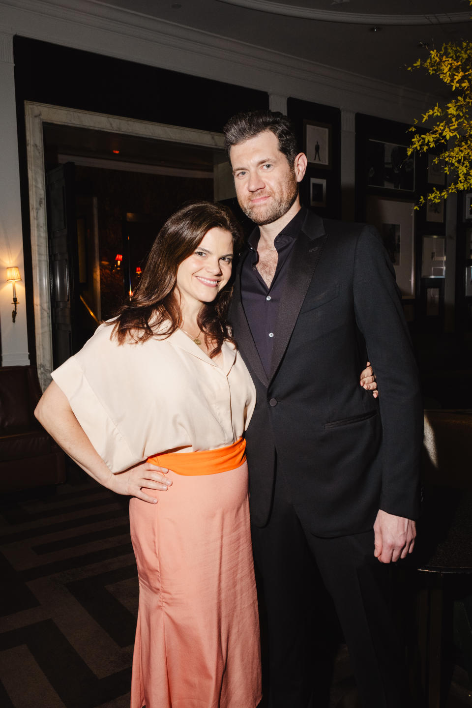 Diane Davis and Billy Eichner