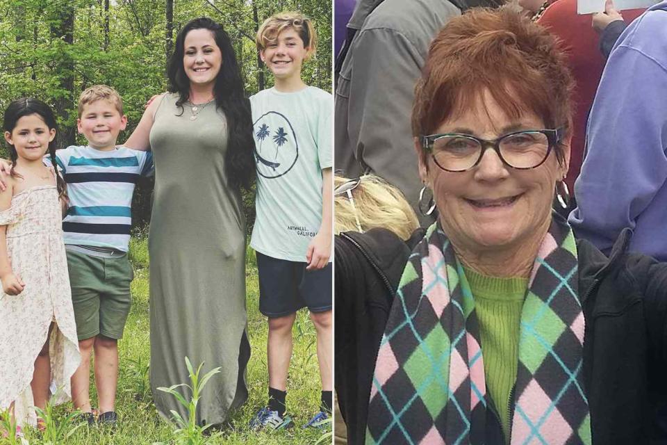 Jenelle Evans/Instagram; Barbara Evans/Instagram Jenelle Evans and her kids, Barbara Evans