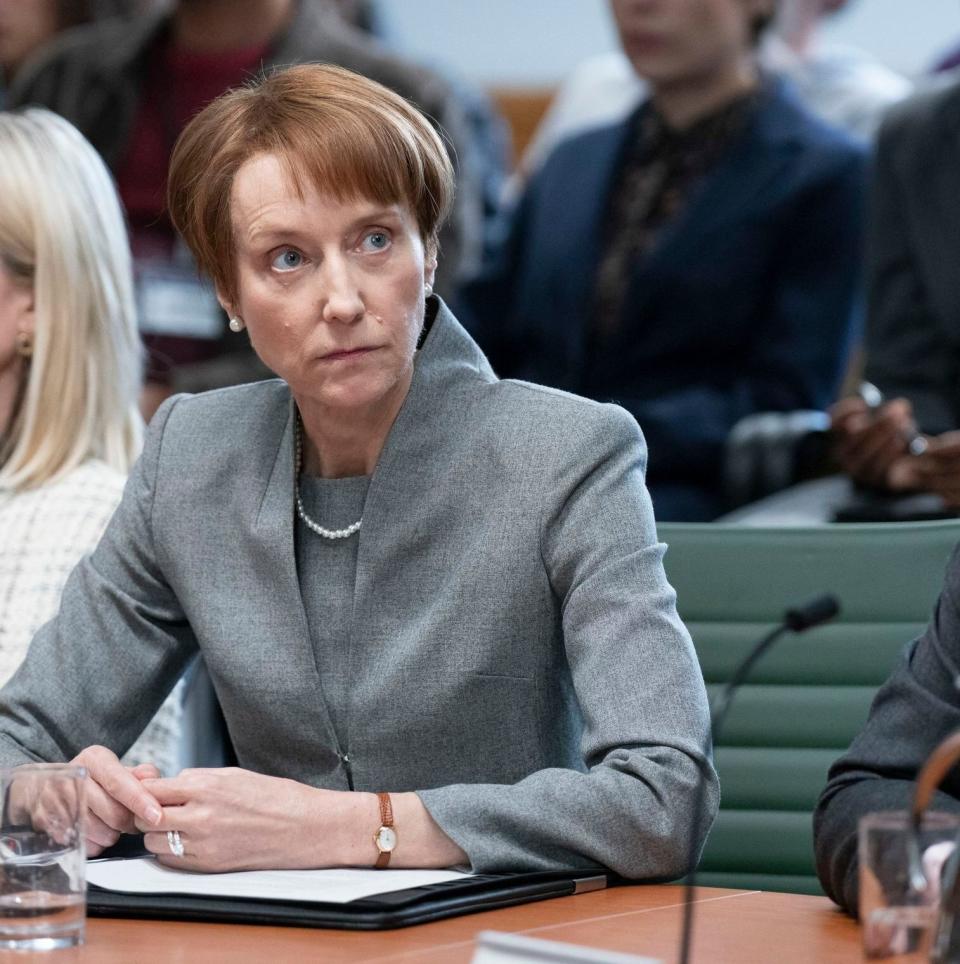 Lia Williams as Paula Vennells in Mr Bates vs the Post Office