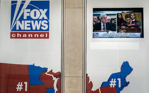 Mr Trump's attacks seemed to parrot a segment from 'Fox & Friends' - Credit: Getty Images