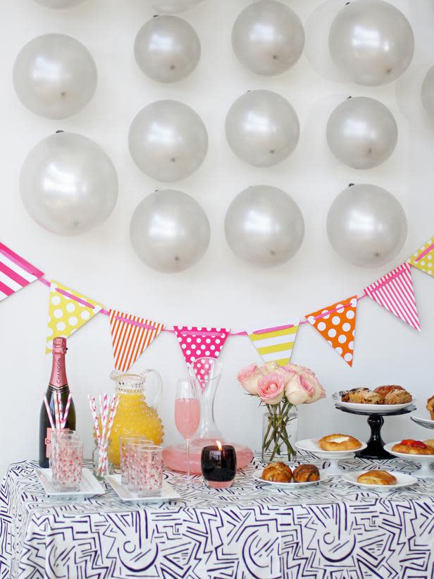 A Simple Dessert Buffet