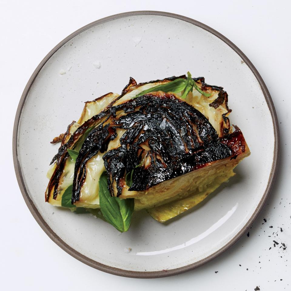 Blackened Cabbage with Kelp Brown Butter