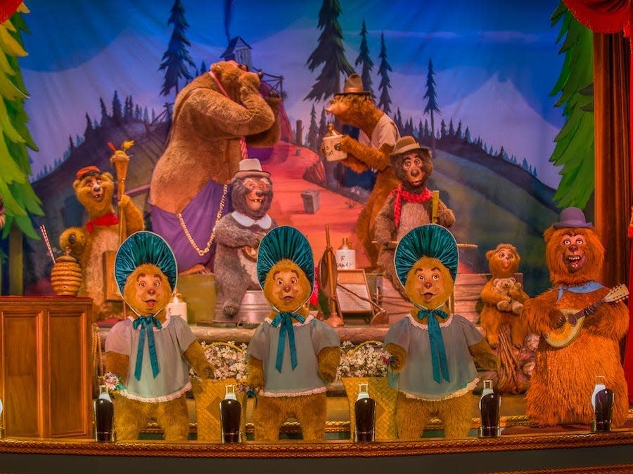 Country Bear Jamboree at Walt Disney World.