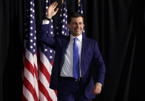 Democratic presidential candidate Pete Buttigieg claimed victory in Iowa although full results have not yet been released