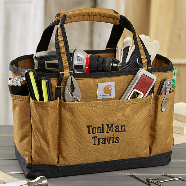 Embroidered Tool Tote Bag