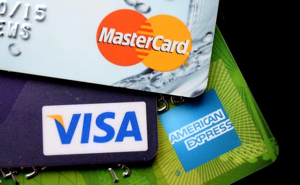 Credit card spending returned to more normal levels in November  (PA Archive)