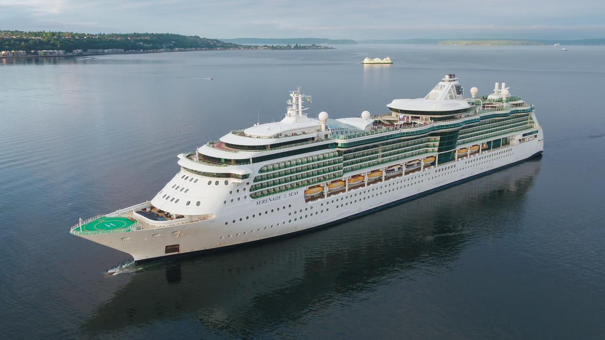 Royal Caribbean Cruise Lines vessel Serenade of the Seas arrives in Seattle July 17, 2021