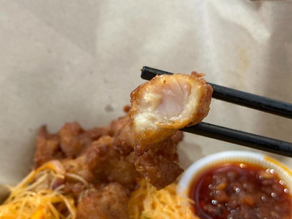 The Toast - Fried chicken in the mee siam