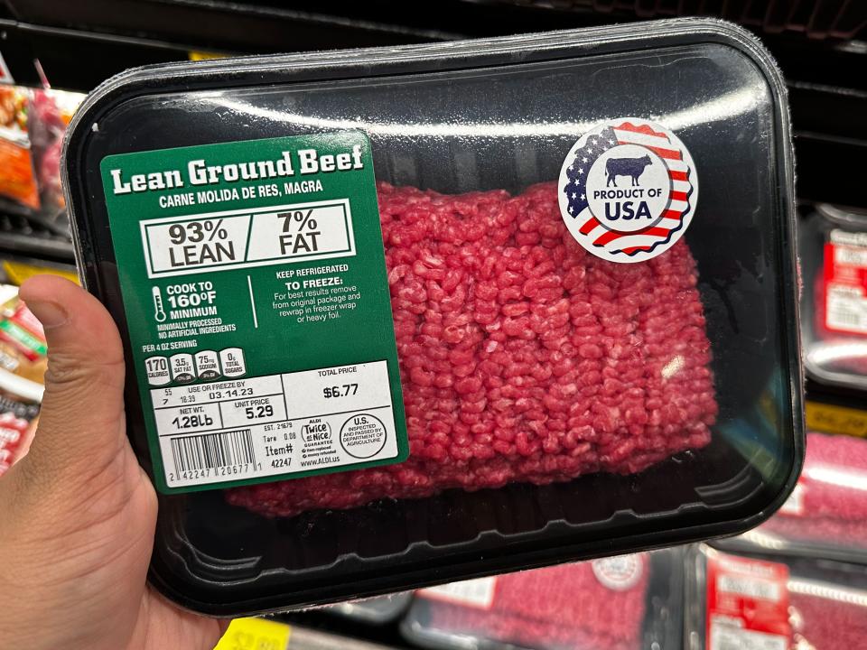 Aldi lean ground beef
