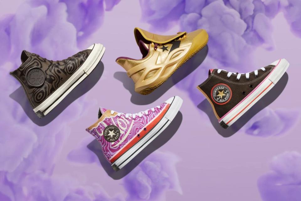 A detailed look at Converse's Wonka collection.<p>Converse</p>