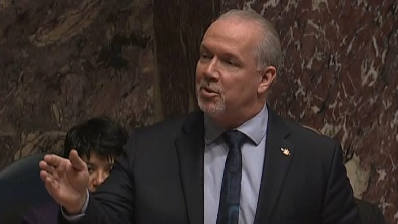 NDP Leader John Horgan not convinced by Alberta premier's Kinder Morgan sales job