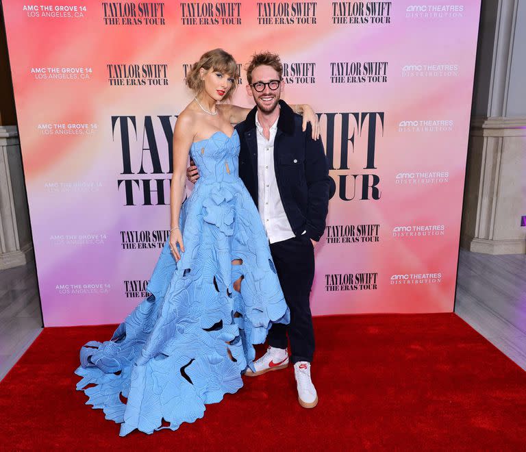 Taylor Swift posó con Sam Wrench, el director a cargo de este proyecto