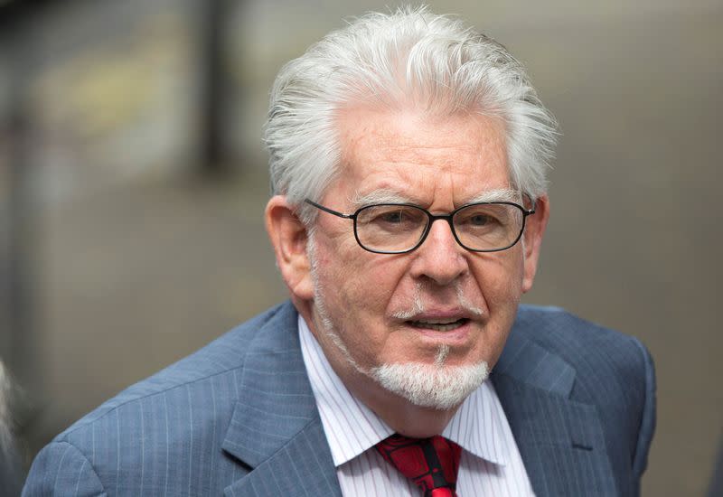 FILE PHOTO: Entertainer Rolf Harris arrives at Southwark Crown Court in London