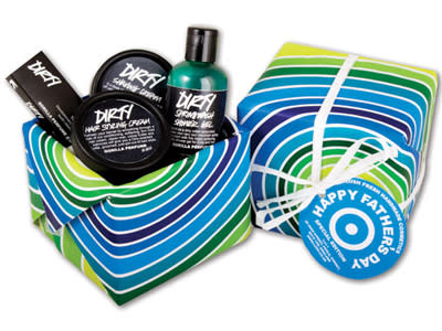 <p>Getting dirty has never smelt so good. Dad will love Lush's new product range. RRP: $21.95 <a rel="nofollow noopener" href="http://shopping.yahoo.com.au/CatIn.aspx?catid=683" target="_blank" data-ylk="slk:Men's skincare;elm:context_link;itc:0;sec:content-canvas" class="link ">Men's skincare </a></p>