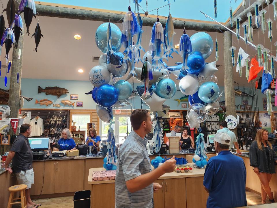 June 16, 2023, was Brandon Reed Day at White's Tackle in Fort Pierce. Make-A-Wish gave the 15-year-old cancer patient a $4,000 shopping spree at the avid angler's favorite shop.