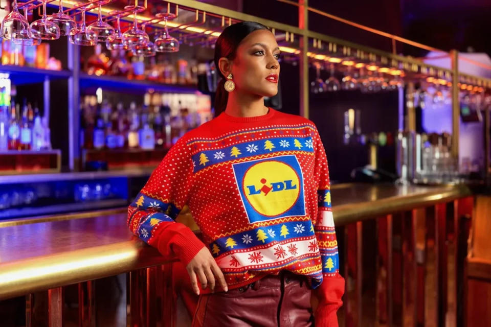 Shoppers spent billions at discount supermarkets over the Christmas period, as the cost-of-living crisis pushed customers towards cheaper festive options (Lidl/PA)