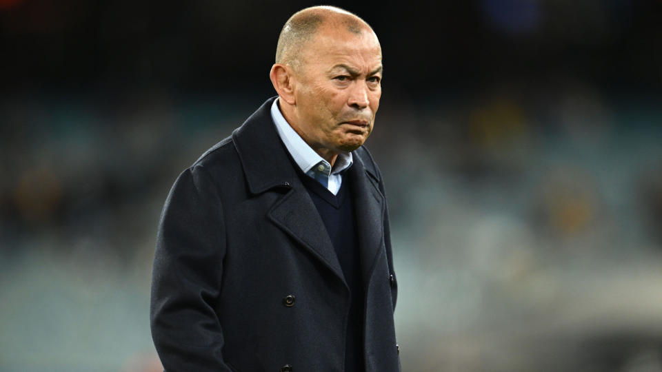 Wallabies head coach Eddie Jones. Credit: Alamy