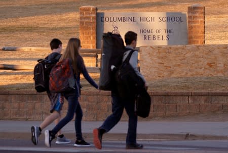 FILE PHOTO: National School Walkout to protest gun violence