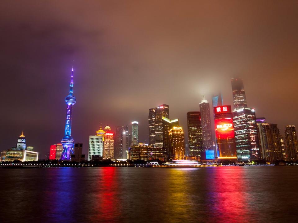 Shanghai skyline