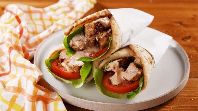 Easy Chicken Gyros - Creme De La Crumb