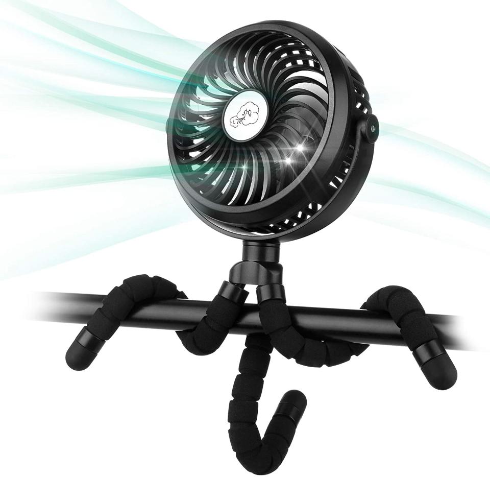 battery-operated fan, exercise bike accessories, exercise bikes