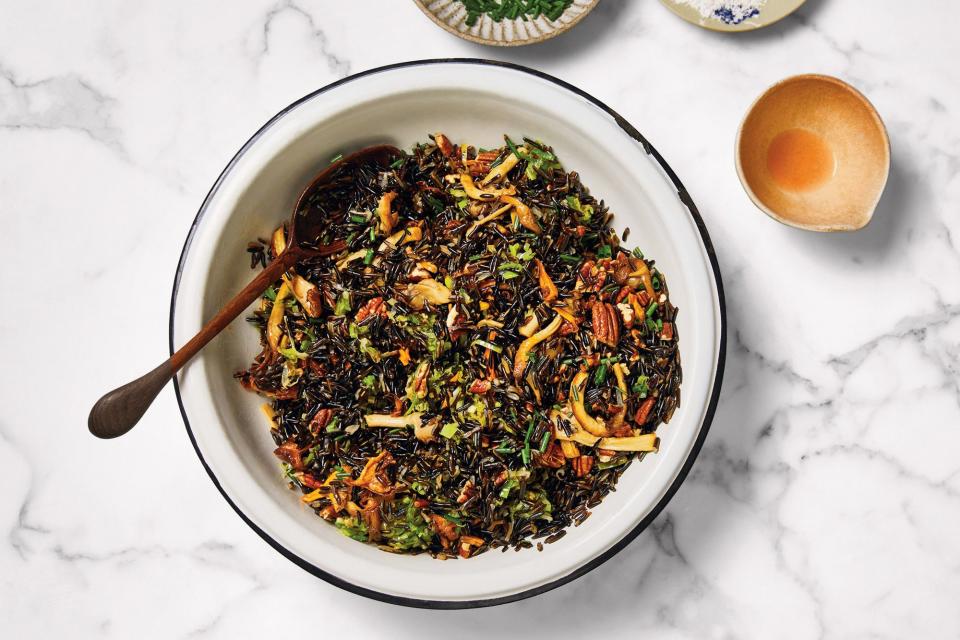 Wild Rice Dressing (it's gluten-free!).