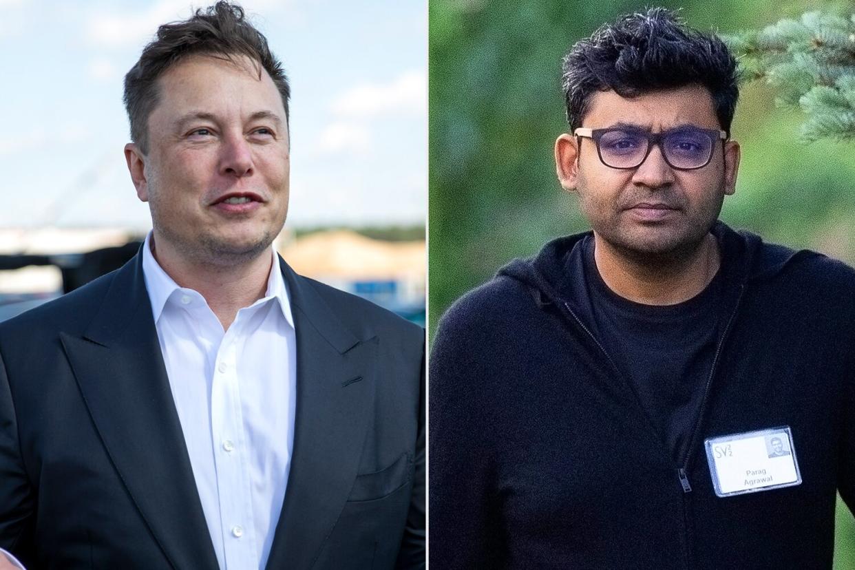 Elon Musk, Parag Agrawal