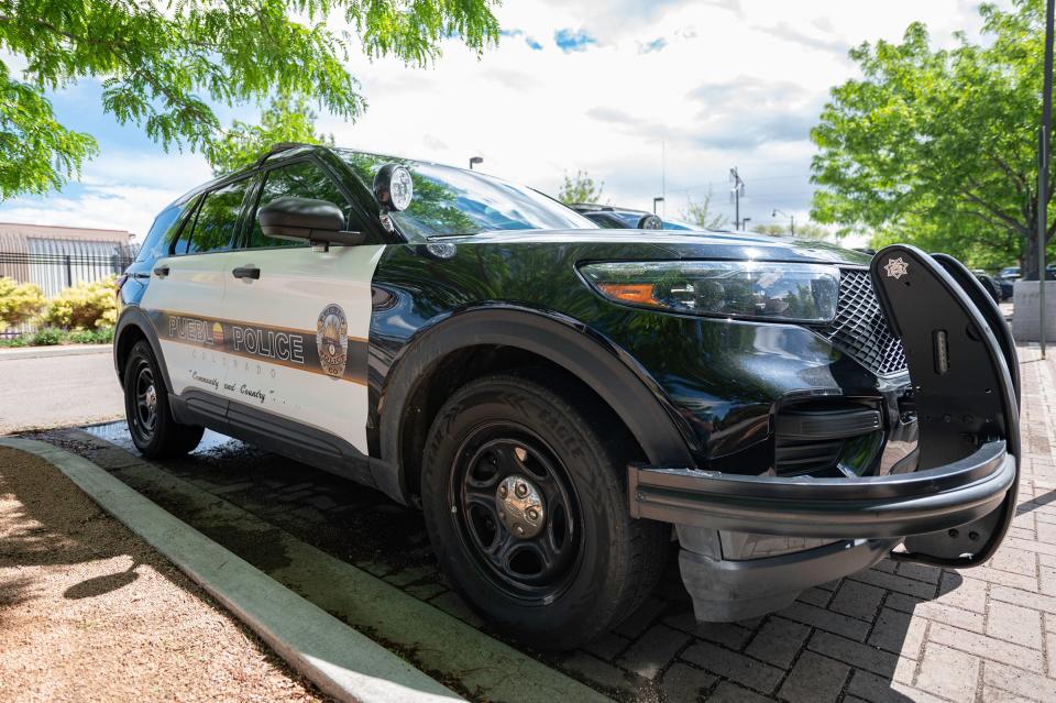 Pueblo police car