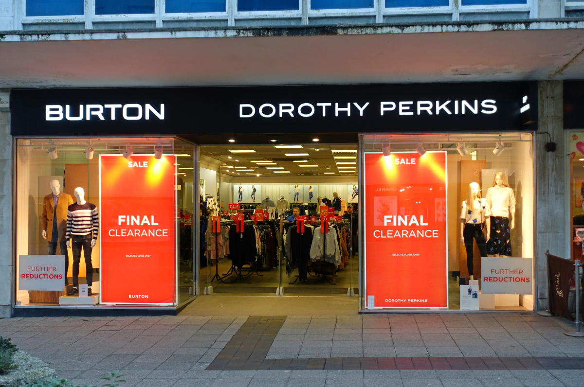 Arcadia selloff Boohoo buys Dorothy Perkins Wallis and Burton