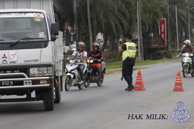 Pics: Malaysian forces on high alert