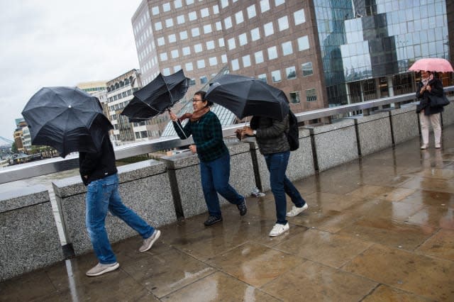 Windy And Wet Weather Arrives In The UK