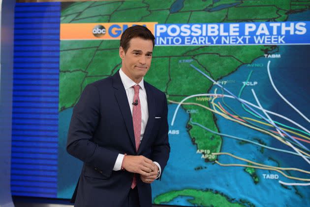 Rob Marciano spent 10 years as a senior meteorologist at ABC News before reportedly being fired this week.