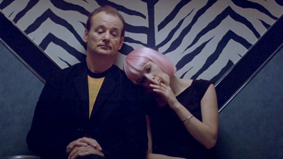 <p> To this day, many believe that Bill Murray should have won the Academy Award for his performance in one of the best movies of the 2000s, <em>Lost in Translation</em>. Also one of the best movies produced by Focus Features, he stars in writer and director Sofia Coppola’s Oscar-winning sophomore effort as a disillusioned actor who strikes up a unique bond with a young woman (played by Scarlett Johansson) who is also struggling to navigate her life after meeting in Japan.  </p>
