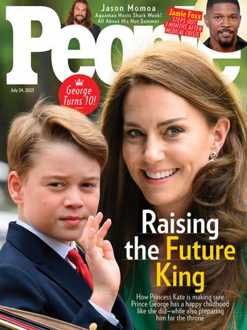PEOPLE's 'Raising the Future King' cover, July 24.